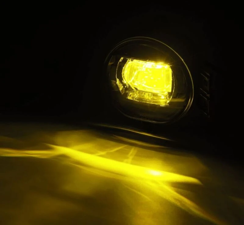 Alpharex 02-08 Dodge Ram 1500/03-09 Ram 2500/3500 DoubleTap Dual Color LED Proj Fog Lights - Wt/Ambr 4 Alpharex 02-08 Dodge Ram 1500/03-09 Ram 2500/3500 DoubleTap Dual Color LED Proj Fog Lights - Wt/Ambr - Image 2