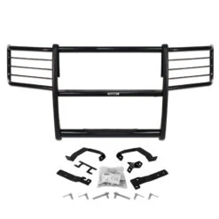 Go Rhino Ford F-250/350 Super Duty 3000 Series StepGuard Center Grille + Brush Guards - Blk