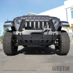 Westin 18+ Jeep Wrangler JL Stubby Front Bumper - Textured Black -Esptruck Shop 029f99ef4c19df7bfa3aafbe774b3ece
