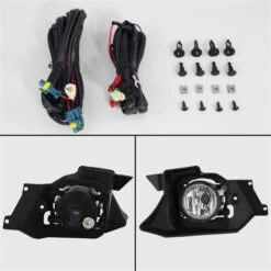 Spyder Honda CRV 2012-2014 OEM Fog Lights W/Switch Clear FL-HCRV2012-C -Esptruck Shop 04f17ab8833b754784f79cb33f73187c