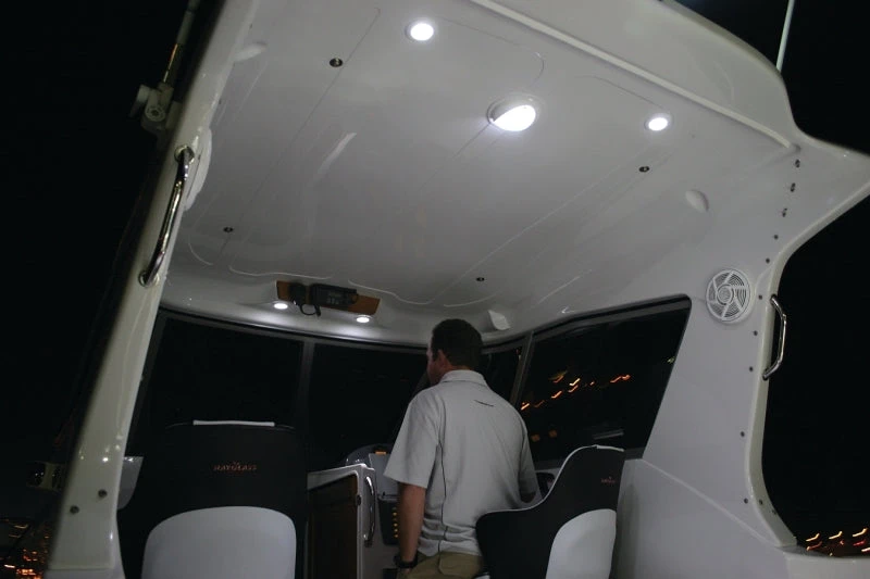 Hella 0500 Series Slim Line White 12V DC Round Soft LED Courtesy Light W/ White Plastic Rim 3 Hella 0500 Series Slim Line White 12V DC Round Soft LED Courtesy Light W/ White Plastic Rim