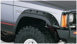 Bushwacker 84-01 Jeep Cherokee Cutout Style Flares 4pc Fits 4-Door Sport Utility Only - Black -Esptruck Shop 05dd89a13f48b63340874db2e79c64ad 936569c5 d6f9 41f7 b493 bd957d5a98f2