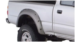 Bushwacker 95-04 Toyota Tacoma Fleetside Cutout Style Flares 4pc 74.5in Bed W/ 4WD Only - Black -Esptruck Shop 0662a1dd1a7b5e1cb71bb2f12485dab0