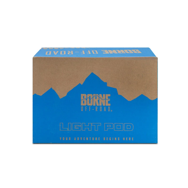 Borne Off-Road Light Pods (Kit Of 2) 3x3 Spot 4 Borne Off-Road Light Pods (Kit Of 2) 3x3 Spot - Image 2