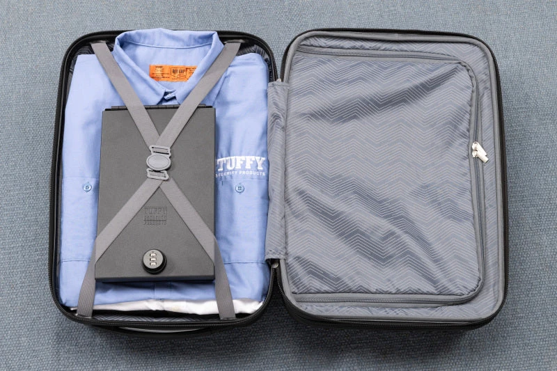 Tuffy Portable Safe/Large 10Inlx6 1/2Inwx2Int Foam Lined 3 Tuffy Portable Safe/Large 10Inlx6 1/2Inwx2Int Foam Lined