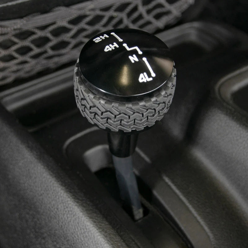 DV8 Offroad 2007-2018 Jeep JK 4WD Shift Knob Black Finish 6 DV8 Offroad 2007-2018 Jeep JK 4WD Shift Knob Black Finish - Image 4