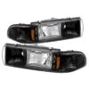 Spyder Xtune Chevy Caprice 91-96 / Impala 91-96 1Pc LED Crystal Headlights Black HD-ON-CCP91-1PC-LED-BK -Esptruck Shop 0b8e532f122ed0465ed6f24893bf1657