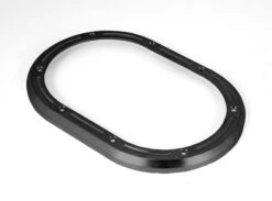 Rugged Ridge Billet Alum Shifter Bezel Black Manual Wrangle