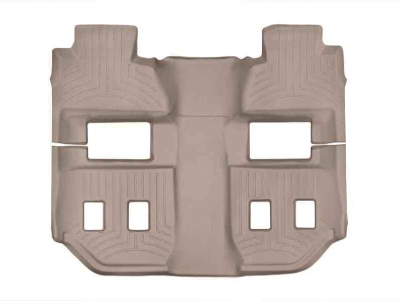 WeatherTech 2015+ Chevrolet Suburban W/ 2nd Row Bucket Seats Rear FloorLiner - Tan 3 WeatherTech 2015+ Chevrolet Suburban W/ 2nd Row Bucket Seats Rear FloorLiner - Tan