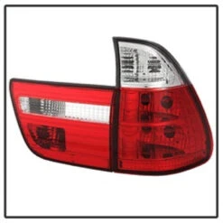 Spyder BMW E53 X5 00-06 4PCS Euro Style Tail Lights- Red Clear ALT-YD-BE5300-RC -Esptruck Shop 0e4017787834c963cac9d2d27be40fed