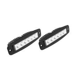 Westin Single Row 6 X 3W Bridgelux W/terminated Wiring (set Of 2) - Black