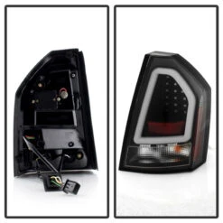 Spyder Chrysler 300C 08-10 V2 Light Bar LED Tail Lights - Black ALT-YD-C308V2-LED-BK -Esptruck Shop 0fc87c7b97be5ed856b73da2f852d23f