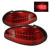 Spyder Pontiac Grand Prix 97-03 LED Tail Lights Red Clear ALT-YD-PGP97-LED-RC -Esptruck Shop 10e5c4f41180260f394d4b89baedf242
