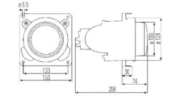Hella Headlamp DeUs A 1Bl -Esptruck Shop 116dc231917da0fe68a6b803417e3d5c