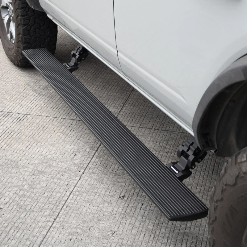 Go Rhino Ford Bronco 4dr E-BOARD E1 Electric Running Board Kit (No Drill) - Tex. Blk 10 Go Rhino Ford Bronco 4dr E-BOARD E1 Electric Running Board Kit (No Drill) - Tex. Blk - Image 8