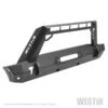 Westin 18+ Jeep Wrangler JL Stubby Front Bumper - Textured Black -Esptruck Shop 138450629b2af50377ef1418c74f2ef3