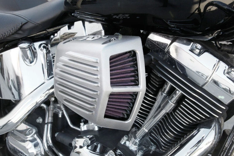 K&N Street Metal Intake System Harley Davidson Shaker Silver H/D Touring Models 8 K&N Street Metal Intake System Harley Davidson Shaker Silver H/D Touring Models - Image 6