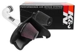 K&N Chevy Camaro 3.6L Silver Typhoon Short Ram Intake -Esptruck Shop 14432ca51d82ad47edc3342c500f2b11