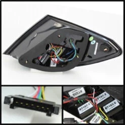 Spyder Mercedes Benz W204 C-Class 08-11 LED Tail Lights Incandescent Only - Blk ALT-YD-MBZC08-LED-BK -Esptruck Shop 14b4f4be0ce57fa9bf57d6978e43d66e