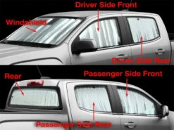 WeatherTech 2015+ Chevrolet Colorado 1500 Crew Cab TechShade -Esptruck Shop 154dc135dc005cb26908bb6455d33498