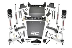 7 Inch Stamped Steel LCA Lift Kit - Forged UCA - Bracket - N3 Struts - Chevy GMC 1500