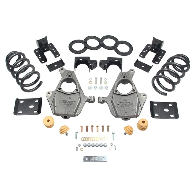 Belltech LOWERING KIT Chevy Silverado Ext/Crew Cab 2WD 3-4F / 5-6R 3 Belltech LOWERING KIT Chevy Silverado Ext/Crew Cab 2WD 3-4F / 5-6R