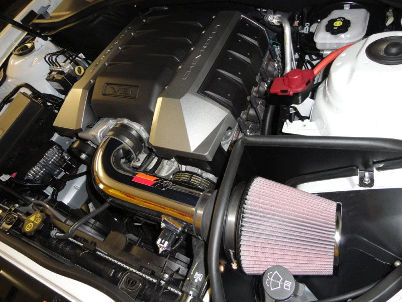 K&N Camaro 6.2L V8 Polished Typhoon Short Ram Intake 9 K&N Camaro 6.2L V8 Polished Typhoon Short Ram Intake - Image 7