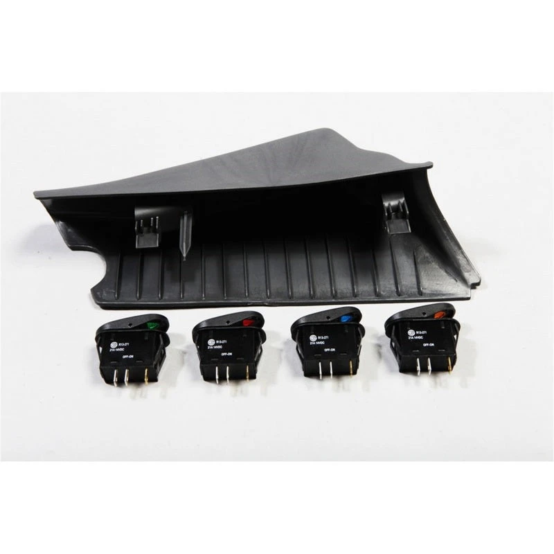 Rugged Ridge A-Pillar Switch Pod Kit Black LHD (JK) 6 Rugged Ridge A-Pillar Switch Pod Kit Black LHD (JK) - Image 4