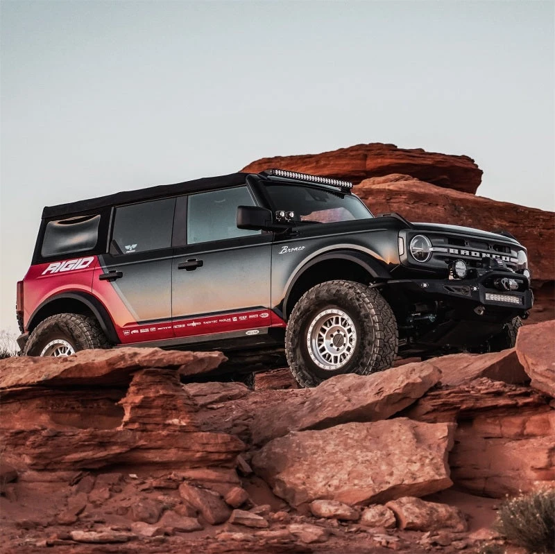 Rigid Industries Revolve 20in Bar W/White Trim Ring 3 Rigid Industries Revolve 20in Bar W/White Trim Ring