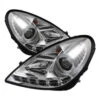 Spyder Mercedes Benz SLK 05-10 Projector Headlights Halogen Model- DRL Chrm PRO-YD-MBSLK05-DRL-C -Esptruck Shop 1b554a39a59f2421dd080ea4514b821f