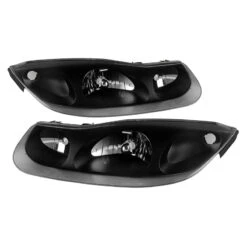 Spyder Xtune Satun Sc Series Coupe 2001-2002 OEM Style Headlights Black HD-JH-SASC-01-BK
