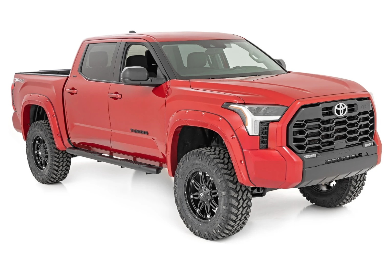 Rough Country Oval Nerf Steps - Crew Cab - Black - Toyota Tundra 2WD 4WD (22-23) 5 Rough Country Oval Nerf Steps - Crew Cab - Black - Toyota Tundra 2WD 4WD (22-23) - Image 3