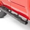Rough Country Oval Nerf Steps - Crew Cab - Black - Toyota Tundra 2WD 4WD (22-23)