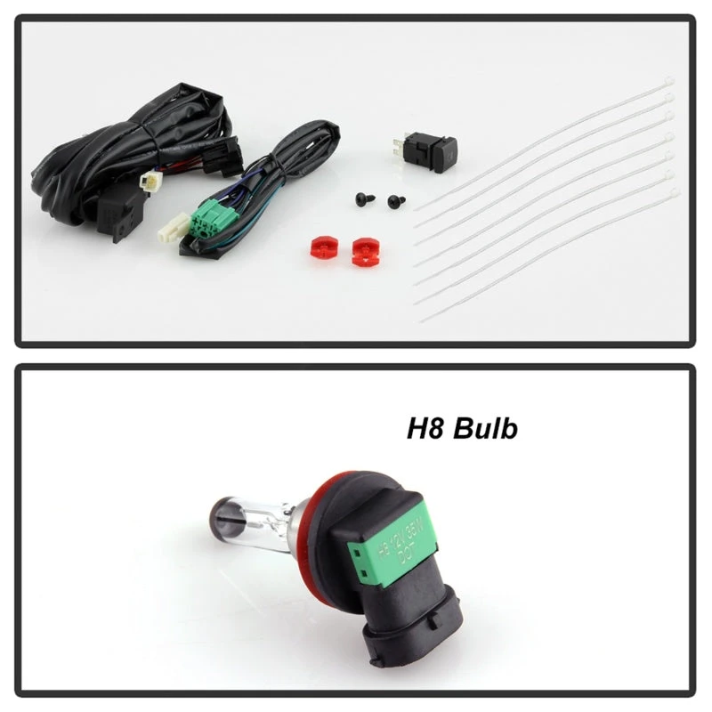 Spyder 19-21 Toyota RAV4 OEM Style Fog Light W/ OEM Switch - Clear FL-TRAV419-C 5 Spyder 19-21 Toyota RAV4 OEM Style Fog Light W/ OEM Switch - Clear FL-TRAV419-C - Image 3