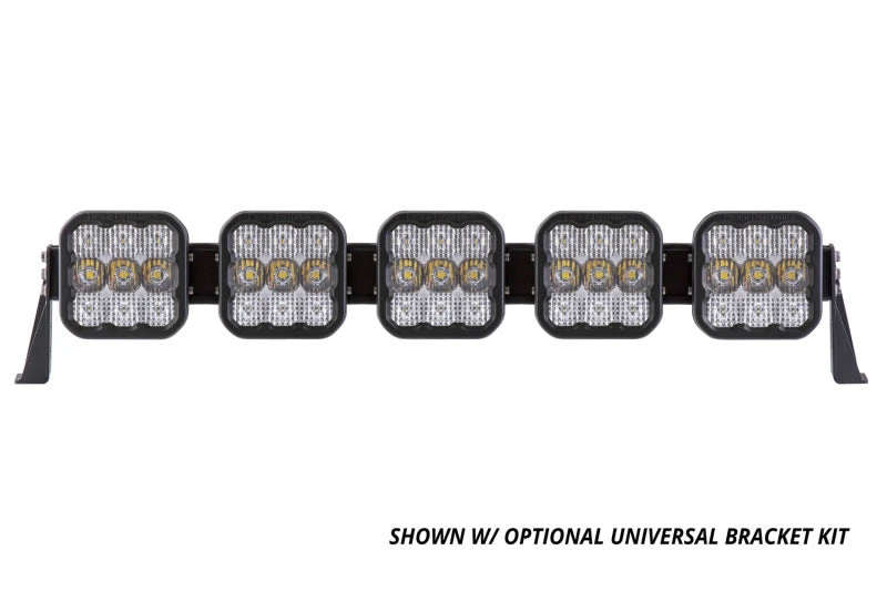 Diode Dynamics SS5 Pro Universal CrossLink 5-Pod Lightbar - White Combo 5 Diode Dynamics SS5 Pro Universal CrossLink 5-Pod Lightbar - White Combo - Image 3