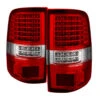 Spyder Xtune Ford F150 Styleside 04-08 LED Tail Lights Red Clear ALT-JH-FF15004-LED-G2-RC