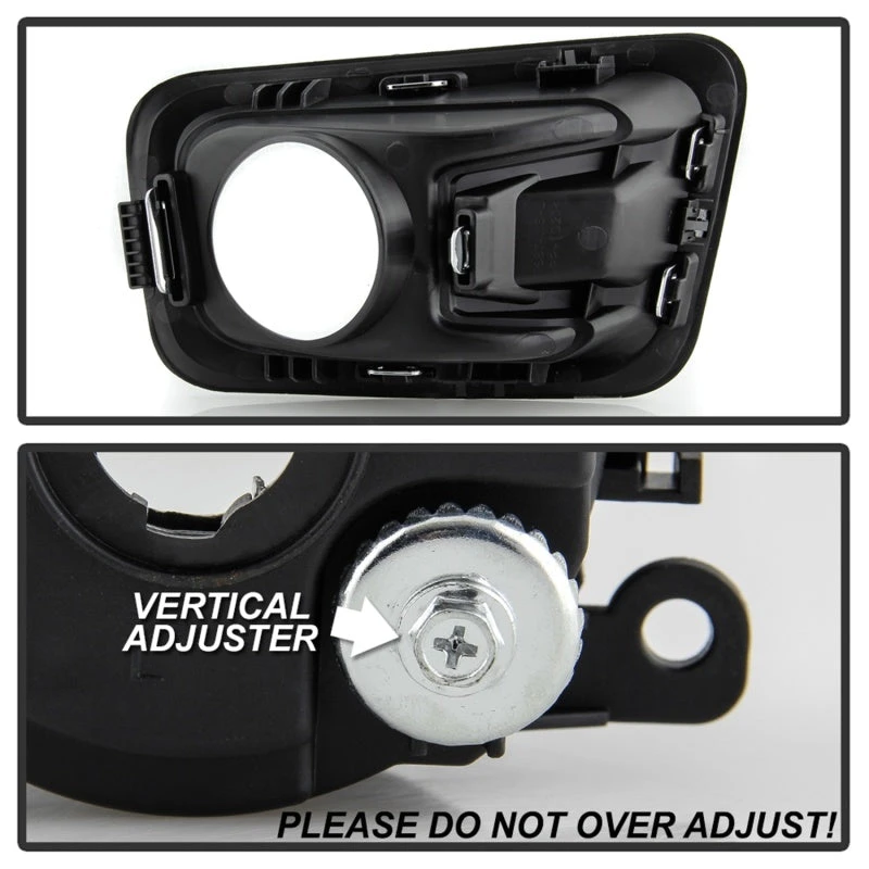 Spyder 16-18 Nissan Titan (w/o Auto Headlight) OEM Style Fog Lights W/Switch - Clear (FL-NT16-C) 5 Spyder 16-18 Nissan Titan (w/o Auto Headlight) OEM Style Fog Lights W/Switch - Clear (FL-NT16-C) - Image 3