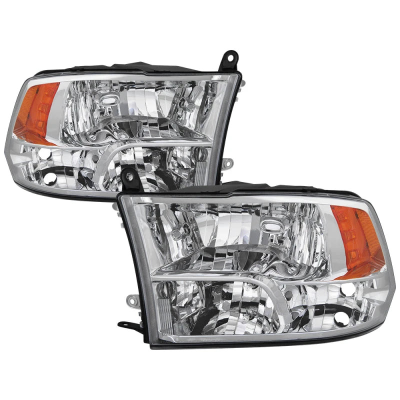 Spyder XTune Dodge Ram 1500 09-17 (Non-LED) OEM Style Headlights - OEM Chrome HD-JH-DR09-QU-C 3 Spyder XTune Dodge Ram 1500 09-17 (Non-LED) OEM Style Headlights - OEM Chrome HD-JH-DR09-QU-C