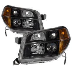 Spyder XTune Honda Pilot 06-08 OEM Style Headlights - Black HD-JH-HPIL06-AM-BK