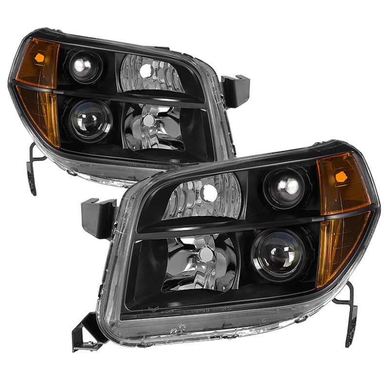Spyder XTune Honda Pilot 06-08 OEM Style Headlights - Black HD-JH-HPIL06-AM-BK 3 Spyder XTune Honda Pilot 06-08 OEM Style Headlights - Black HD-JH-HPIL06-AM-BK
