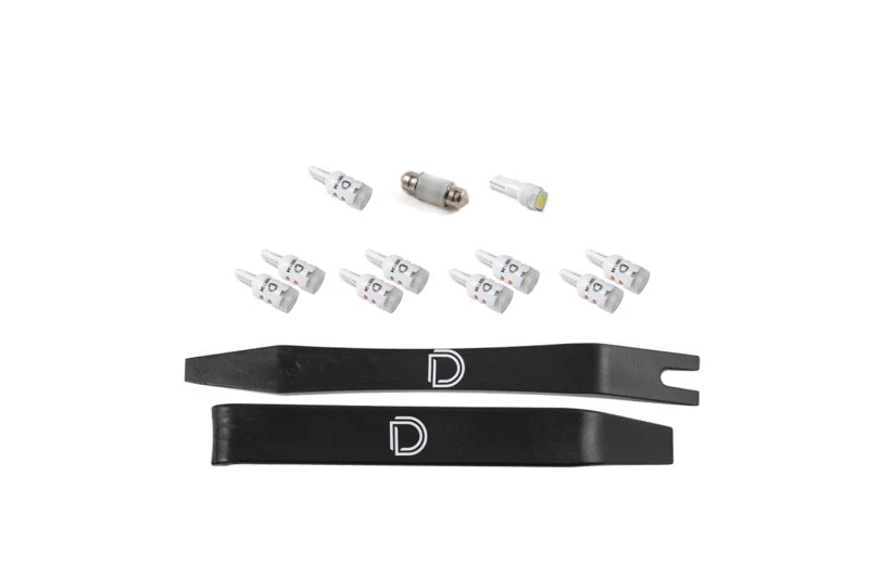 Diode Dynamics 12-17 Toyota Camry Interior LED Kit Cool White Stage 2 3 Diode Dynamics 12-17 Toyota Camry Interior LED Kit Cool White Stage 2