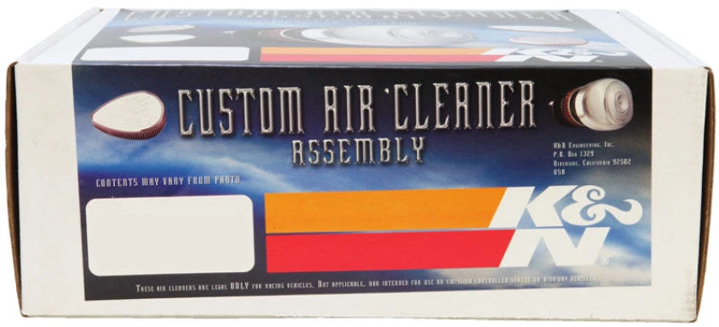 K&N H/D Sportster Filter Kit Round Grooved Intake System 5 K&N H/D Sportster Filter Kit Round Grooved Intake System - Image 3