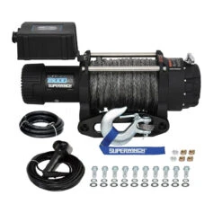 Superwinch 15000 LBS 12V DC 15/32in X 78ft Synthetic Rope Tiger Shark 15000SR Winch 16 Superwinch 15000 LBS 12V DC 15/32in X 78ft Synthetic Rope Tiger Shark 15000SR Winch -Esptruck Shop 285e0c8645f8bdaddcd1e8e3b5866589