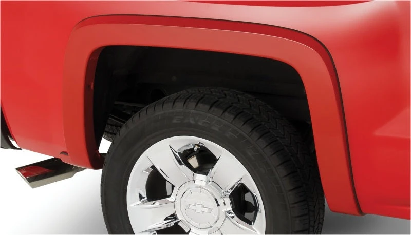Bushwacker 15-18 Chevy Silverado 2500 HD Fleetside OE Style Flares 2pc 78.8/97.8in Bed - Black 5 Bushwacker 15-18 Chevy Silverado 2500 HD Fleetside OE Style Flares 2pc 78.8/97.8in Bed - Black - Image 3