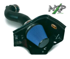 Airaid 05-09 Ford Mustang GT 5.0L Race Only (No MVT) MXP Intake System W/ Tube (Dry / Blue Media)