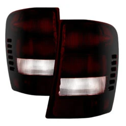 Spyder Xtune Jeep Grand Cherokee 1999-2002 OEM Style Tail Lights Red Smoked ALT-JH-JGC99-OE-RSM