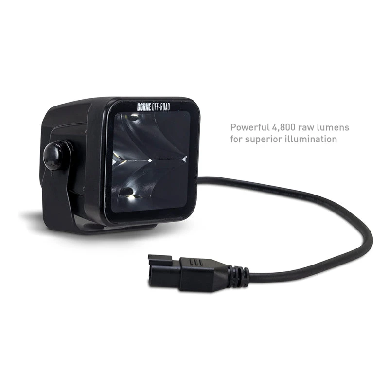 Borne Off-Road Light Pods (Kit Of 2) 3x3 Spot 7 Borne Off-Road Light Pods (Kit Of 2) 3x3 Spot - Image 5