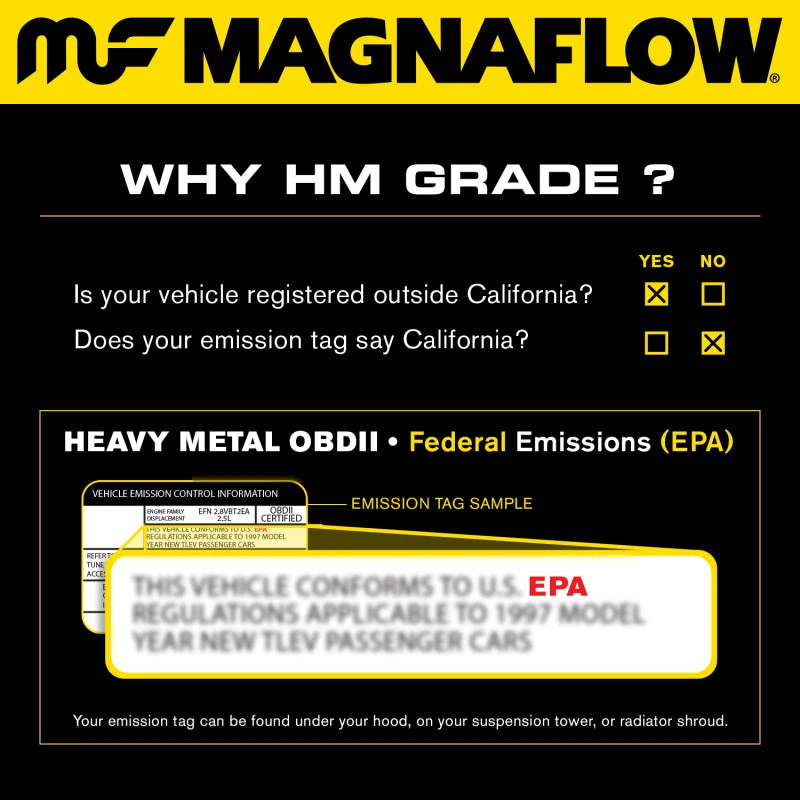 MagnaFlow Conv Universal 2 Inch/2 Inch Dual/dual 6 MagnaFlow Conv Universal 2 Inch/2 Inch Dual/dual - Image 4