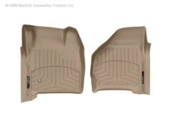 WeatherTech Ford F250 Super Duty Crew Front FloorLiner - Tan