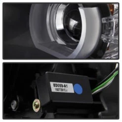 Spyder BMW E90 3-Series 06-08 4DR Headlights - Halogen Model Only - Black PRO-YD-BMWE9005V2-AM-BK -Esptruck Shop 35220f7edd0674534c976c4b7e49cb7f
